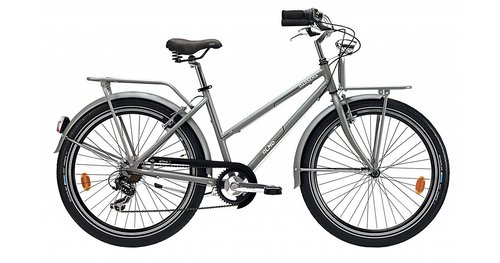 CICLI Cinzia 26 Zoll Cityrad Olmo Darsena Aluminium 7 Gänge grau