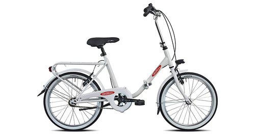 CICLI Cinzia 20 Zoll Klappfahrrad Legnano Genny Single Speed weiß