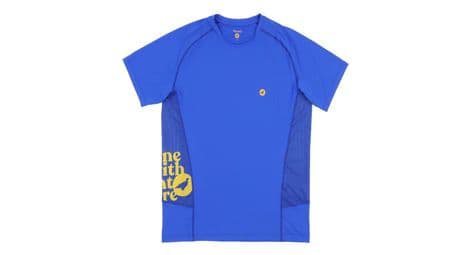 Lagoped teetrek technisches t shirt blau gelb