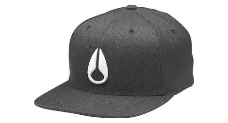 Nixon unisex deep down ff athletic fit cap grau weis