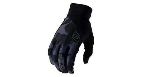 Troy Lee Designs lange handschuhe flowline camo schwarz