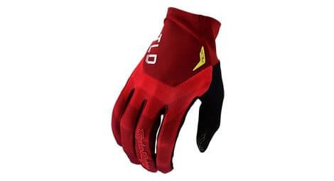 Troy Lee Designs lange handschuhe ace rot