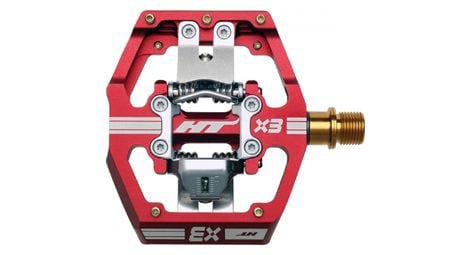 Ht Components x3t automatik pedale rot