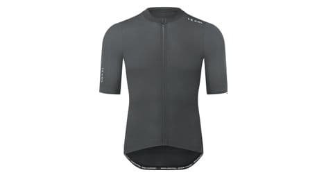 Le Col trikot mit kurzen armeln pro lightweight grau