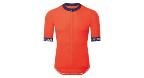 Le Col kurzarmliges trikot der kragen sport lightweight rot blau