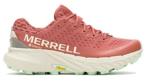 Merrell agility peak 5 gore tex damen trailrunning schuhe pink