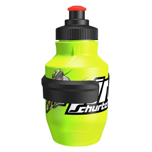 Syncros Kids Kinder Fahrrad Trinkflasche 0.3l gelb  Halter