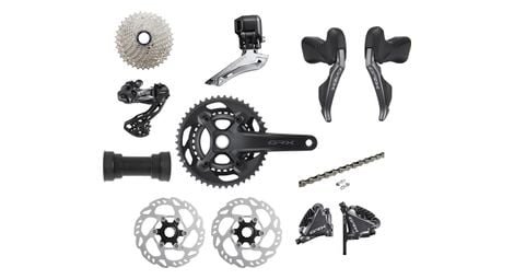 Shimano grx di2 2x11s gruppensatz   46 30t   11 34t   pf86 5  mit elektrischen teilen