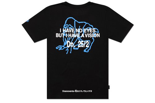 Dosnoventa Vision SS T-Shirt - Schwarz