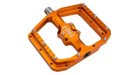 Burgtec penthouse flat mk5 b rage edition pedals   iron bro   orange