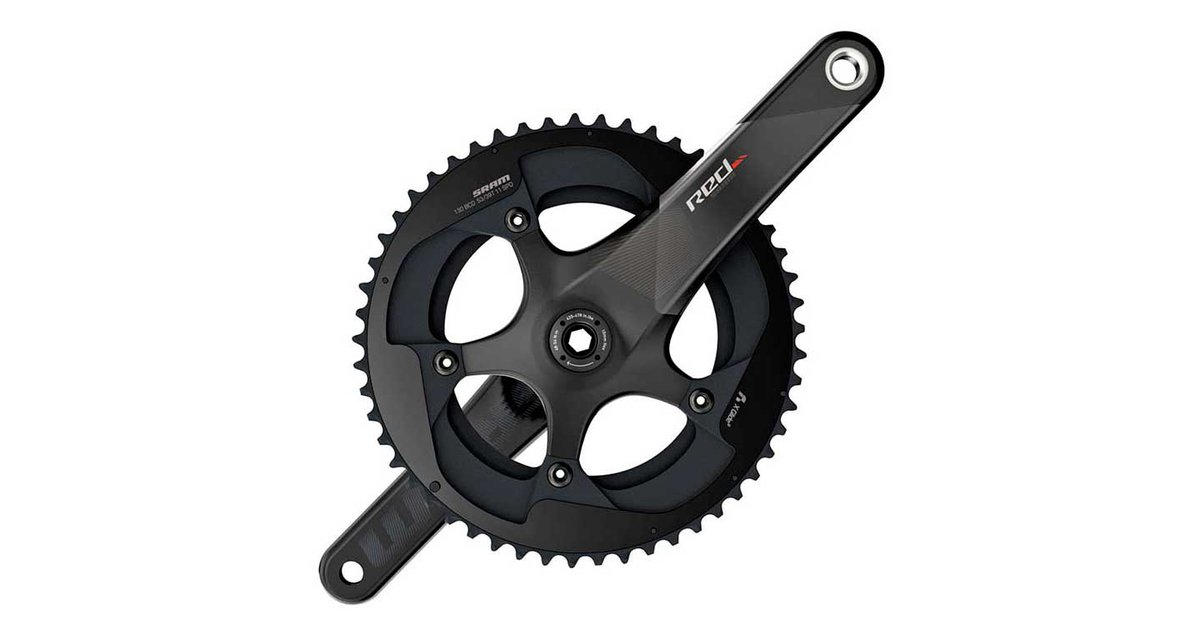 Sram Red Gxp Yaw 130 Bcd Crankset Schwarz 175 Mm 5339t 1420