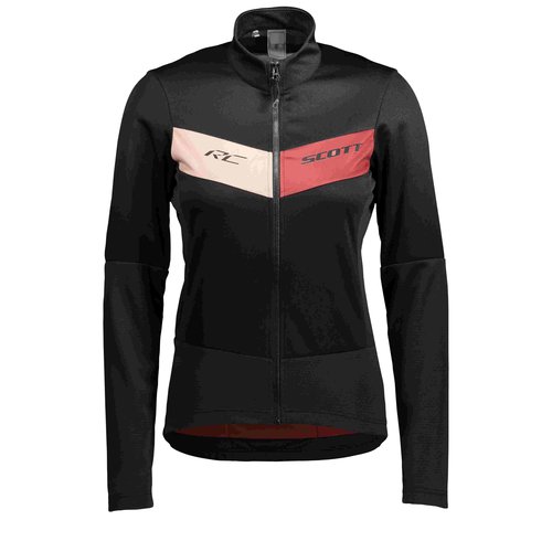 Scott RC Warm Hybrid WB Damen Winter Fahrrad Jacke schwarzrot 2022 XL 4446