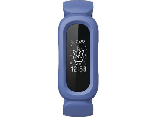 Fitbit Ace 3 Kinder, Fitness Tracker, S, L 116-168 mm, Kosmos-BlauAstro-Grün