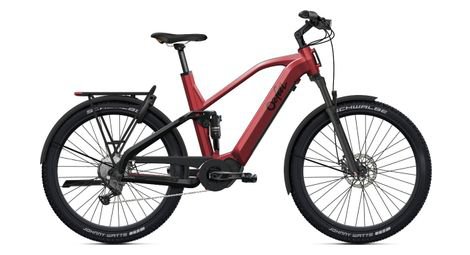 O2feel mountainbike o2 feel vern fs 7 adventure shimano cues 9v 720 wh 27 5   lava rot