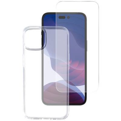 4smarts 360° Protection Set X-Pro Clear Backcover Apple iPhone 14 Pro Transparent