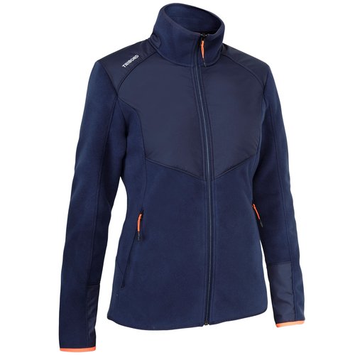 Tribord Fleecejacke Segeln Damen 500 marineblau