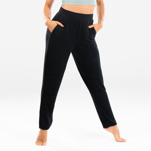 STAREVER Tanzhose Modern Dance Karottenschnitt anpassbar Damen schwarz