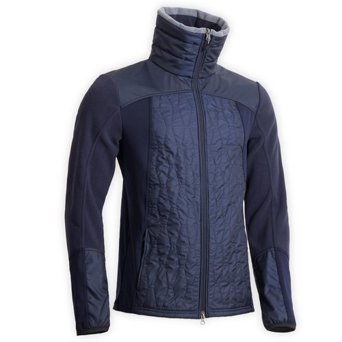 FOUGANZA Reit-Fleecejacke 500 Herren marineblau