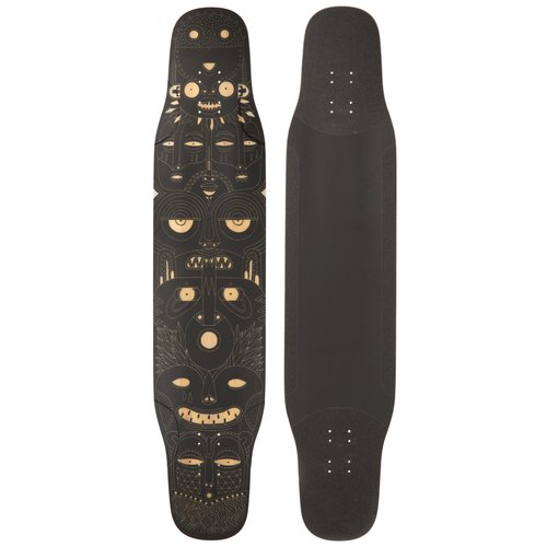 OXELO Longboard-Deck Dancing 500 Totem Mat