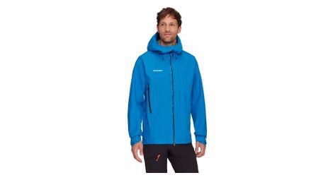 Mammut crater iv hs hooded waterproof jacket blau