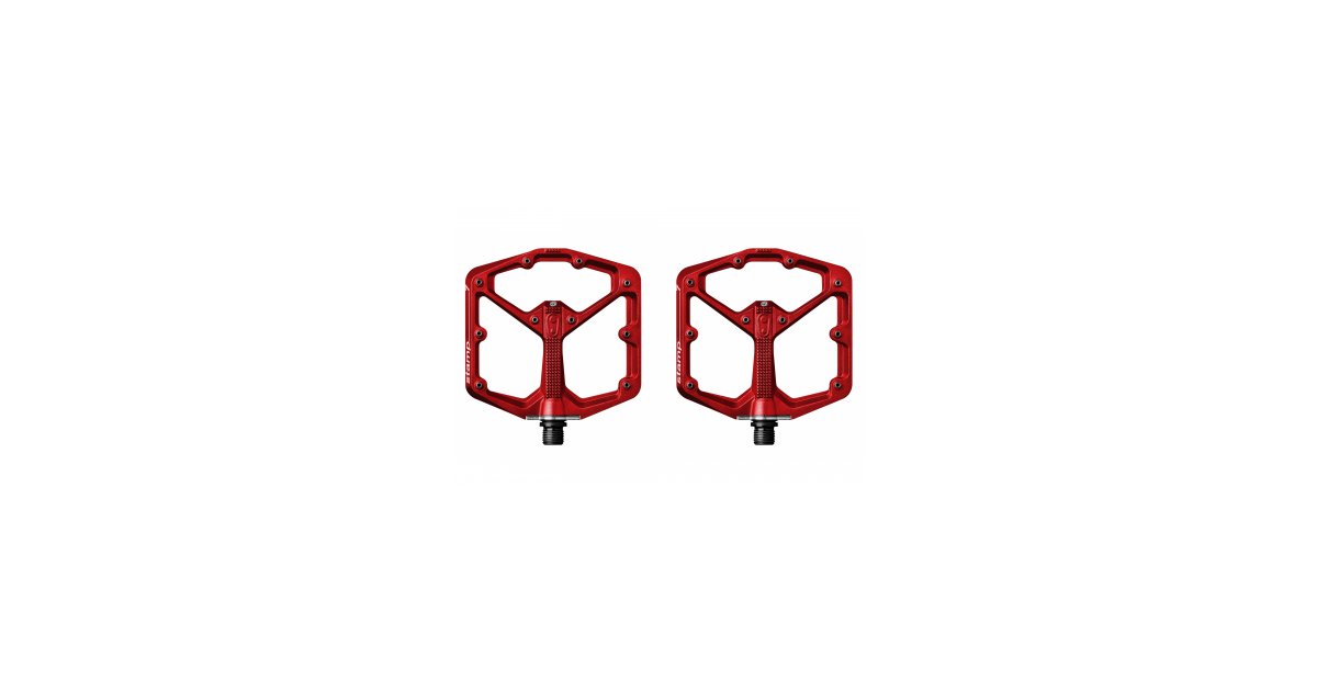 Crankbrothers crank brothers paar pedale stempel rot