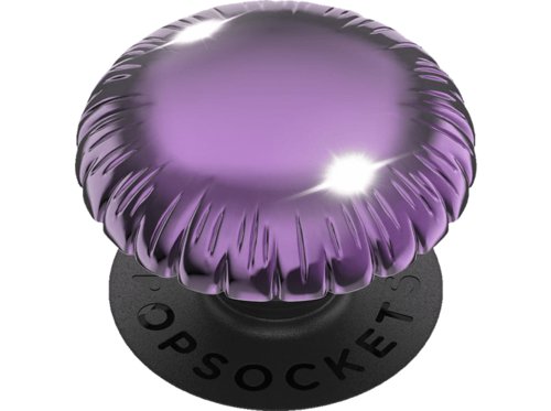 Popsockets PopGrip Basic Foil Balloon Purple Handyhalterung, Violett