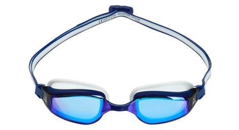 Aquasphere fastlane schwimmbrille blau weis