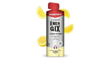 Overstims energix energie gel zitrone 34g