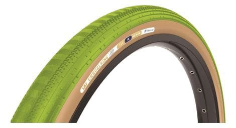 Panaracer gravelking semislick limited color edition schotterreifen 700 mm tubeless ready folding zsg gravel compound beadlock tufftex matcha green be