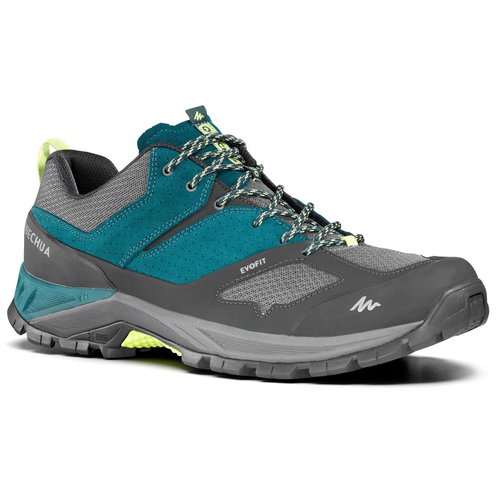 QUECHUA Wanderschuhe Bergwandern MH500 atmungsaktiv Herren blau
