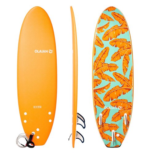 Olaian Surfboard Soft 500 6' 40 L
