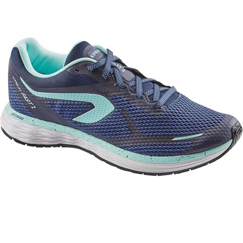 KIPRUN Laufschuhe Kiprun Fast Damen blau/grün