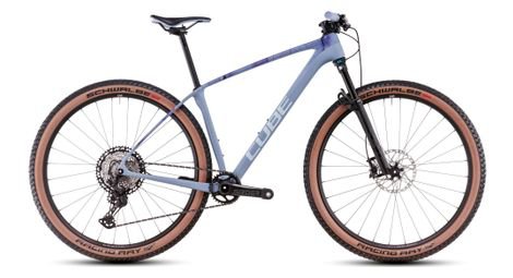 Cube reaction c 62 race hardtail mtb shimano deore xt 12s 29   pigeon blue art 2025