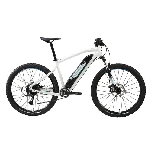 Rockrider E-Mountainbike Hardtail 27,5 Zoll Rockrider E-ST 100 weiss