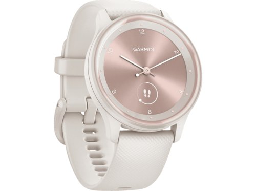 Garmin Vivomove Smartwatch Faserverstärktes Polymer Silikon, 125-190 mm, ElfenbeinPerlgold