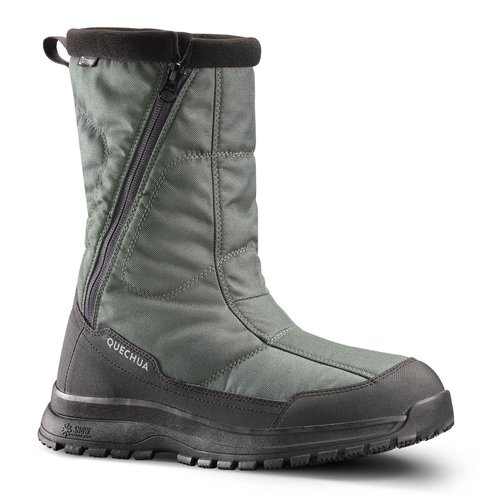 QUECHUA Schneestiefel SH100 Hoch U-Warm Wasserdicht Herren khaki