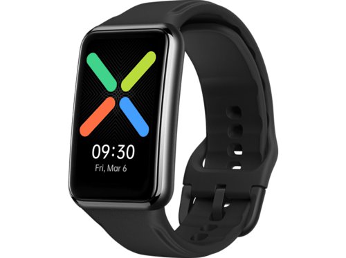 Oppo Watch Free Smartwatch Polycarbonat Fluorelastomer, 130 - 205 mm, Schwarz