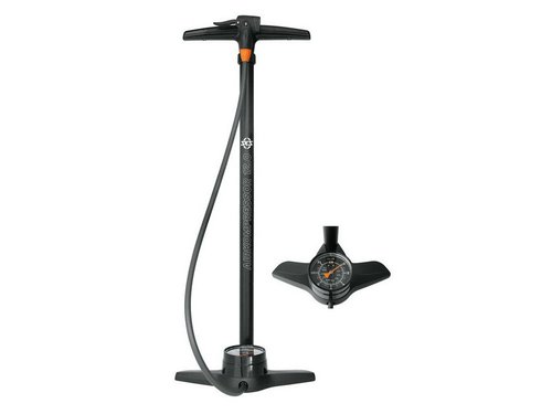 Airbone ZT-903 Standpumpe - CNC Alu Body Bis 16bar Für Fahrrad & Bälle