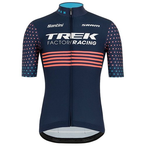 Santini TREK FACTORY RACING CX 2022 Kurzarmtrikot, für Herren