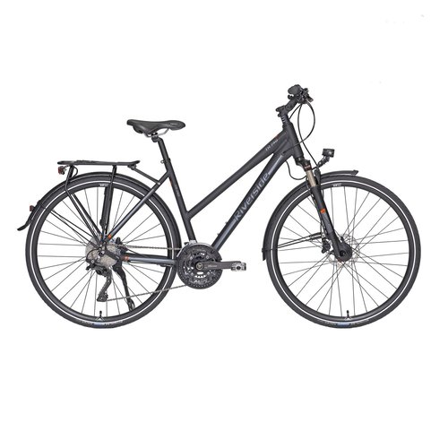 RIVERSIDE Trekkingrad 28 Zoll Riverside 740 TR Damen anthrazit