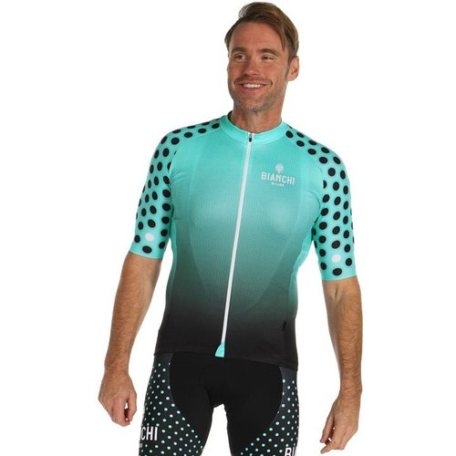 Bianchi Milano Cedrino Kurzarmtrikot, für Herren
