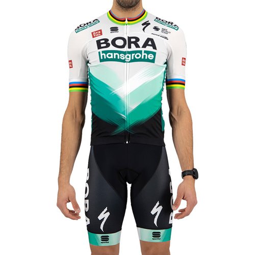 Sportful Set BORA-hansgrohe Sagan Ex- Weltmeister Team 2021 (Radtrikot + Radhose), für He