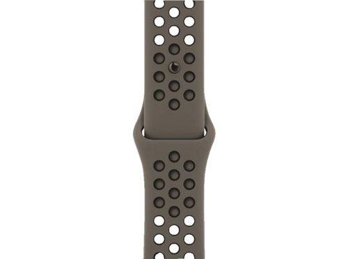 Apple 41 mm Nike Sportarmband, Ersatzarmband, Apple, Olive GreySchwarz