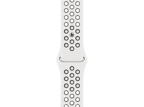 Apple 45 mm Nike Sportarmband, Ersatzarmband, Apple, Summit WhiteSchwarz