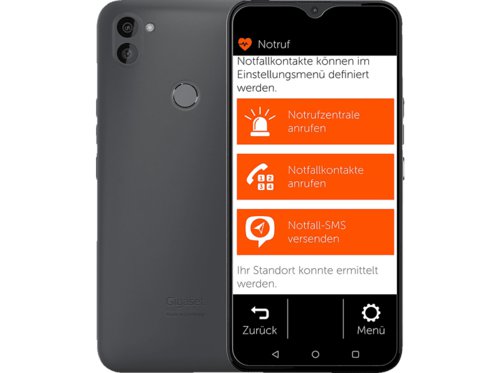 Gigaset GS5 senior 64 GB Dark Titanium Grey Dual SIM