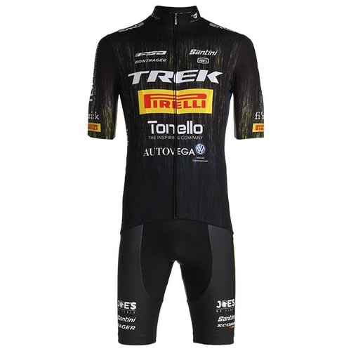 Santini Set TREK PIRELLI 2021 (Radtrikot + Radhose), für Herren, Fahrradbekleidung