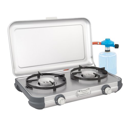 Campingaz Campingkocher Kitchen Kit CV 2-flammig kompatibel mit CV 470+ Gaskartusche