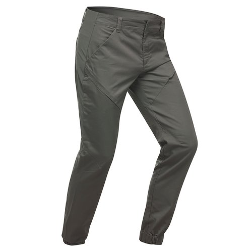 QUECHUA Wanderhose Slim Naturwandern NH500 Slim Herren khaki