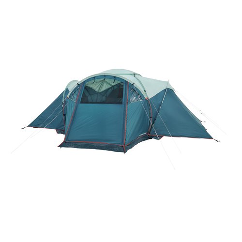 Quechua Familienzelt Stangenaufbau - Arpenaz 6.3 für 6 Personen 3 Kabinen