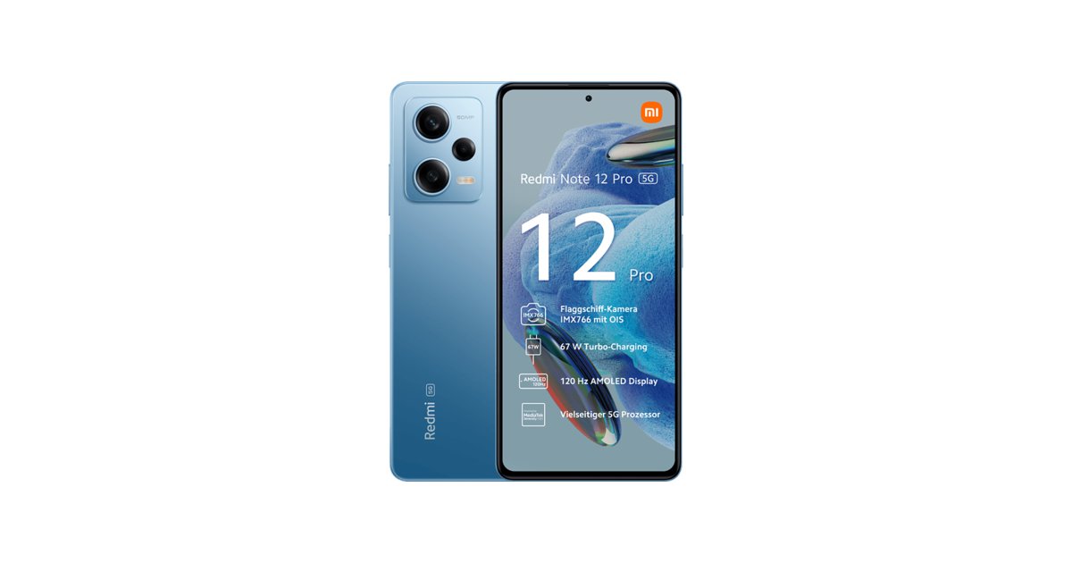 Xiaomi Redmi Note 12 Pro 5G 128 GB Sky Blue Dual SIM